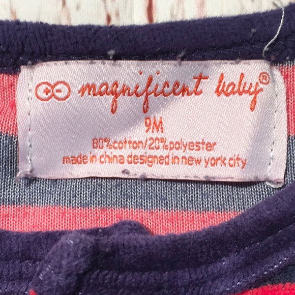 Magnificent Baby Magnetic Closure Footie - Picture 4 of 7